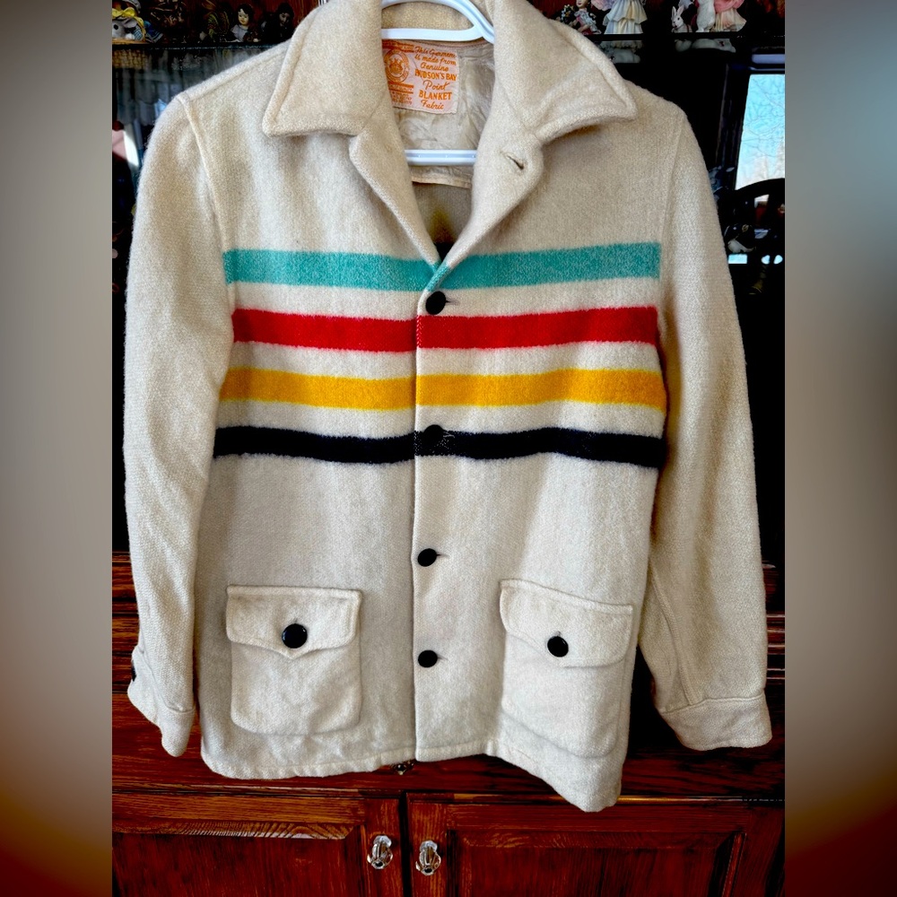 Vintage Hudson’s Bay Wool Jacket (Shacket)